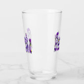 Verre Nom Amanda Floral (Gauche)