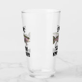 Verre Nom amusant Truite arc-en-ciel Voler Pêcher Whispe (Gauche)