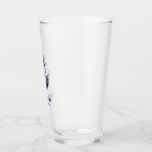 Verre Nom de bateau ancre nautique (Gauche)