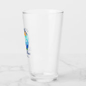 Verre Nom de famille Beach House Sun Palm Trees (Gauche)