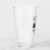 Verre Nom de famille Lake House Forest Green Trees (Droite)