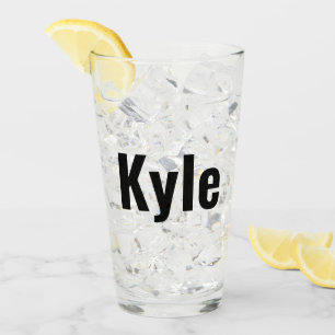 Verre Nom de Kyle Mens,