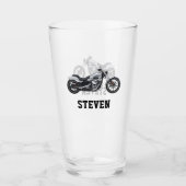 Verre Nom de la moto Bière masculine (Devant)