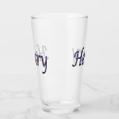 Verre Nom de la Nebula Bleue Henry (Gauche)