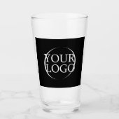 Verre Nom de l'entreprise Créer votre propre texte d'ent (Devant)