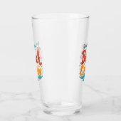 Verre Nom de l'équipage de plage personnalisé Conception (Droite)