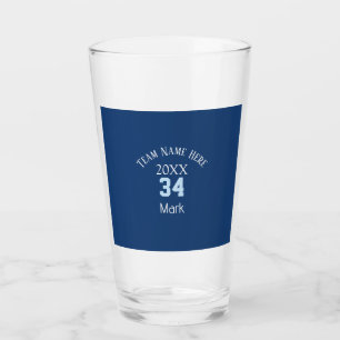 Verre nom de l'équipe ajouter nom du joueur date sports
