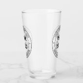 Verre Nom du logo d'entreprise personnalisé Site Web Tim (Droite)