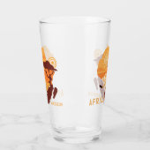 Verre Nom personnalisé Afrique (Gauche)