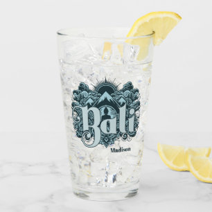 Verre Nom personnalisé Bali