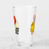 Verre Nom personnalisé Chick Magnet (Gauche)