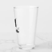 Verre Nom personnalisé Couleur solide initiale (Gauche)