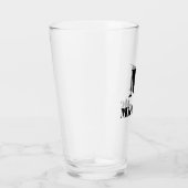 Verre Nom personnalisé Couleur solide initiale (Droite)