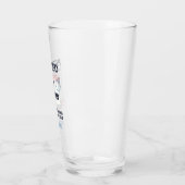 Verre Nom personnalisé du collaborateur de poste (Gauche)