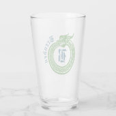 Verre Nom personnalisé et monogramme Style celtique Ouro (Dos)