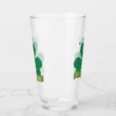 Verre Nom personnalisé Gold Shamrock St Patrick's Day (Gauche)