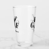 Verre Nom personnalisé Golf (Gauche)