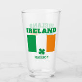 Verre Nom personnalisé Irlande (Devant)