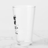 Verre Nom personnalisé Meilleur papa Par Par Cool Rétro (Gauche)