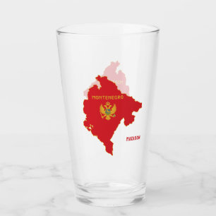Verre Nom personnalisé Monténégro