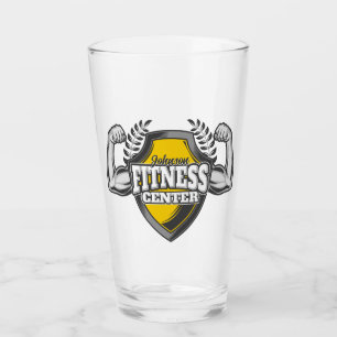 Verre Nom personnalisé Muscle Fitness Trainer Gym