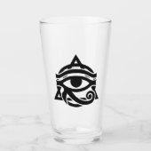Verre Nom personnalisé OEil de Horus (Devant)
