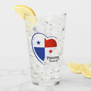 Verre Nom personnalisé Panama Love