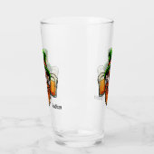 Verre Nom personnalisé Saint Patrick’s Day Pint glass (Gauche)