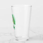Verre NOM PERSONNALISÉ St. Patrick's Day Boho Rainbow (Gauche)