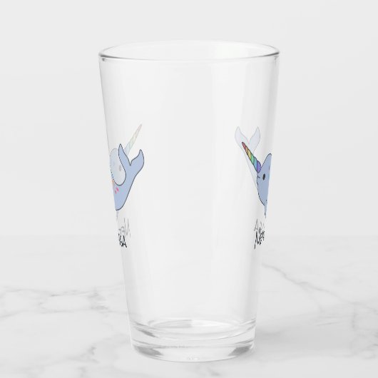 Verre nommé de Narwhal d'arc-en-ciel (Gauche)