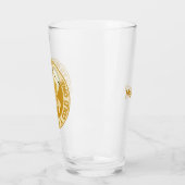 Verre nommé fait sur commande de pinte de BIÈRE (Gauche)