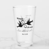 Verre Noms de couples de coutume de l'infini | de (Dos)