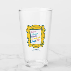 Verre Noms FRIENDS™ dans un judas