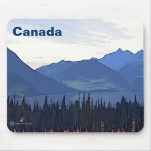 Verre Noordelijke zomer Muismat