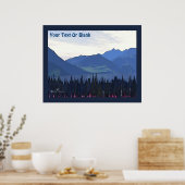 Verre Noordelijke zomer Poster (Keuken)