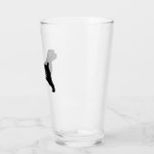 Verre Norfolk Terrier Silhouette Amoureux des chiens per (Gauche)