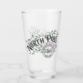 Verre North Pôle Supply Co. (Dos)