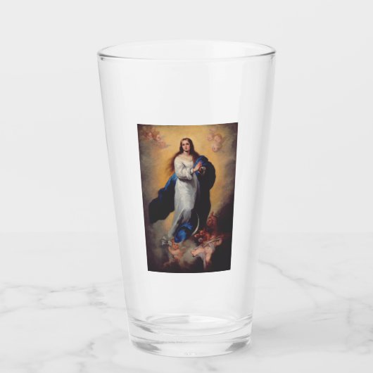 Verre Notre-Dame de l'Immaculée Conception (Devant)