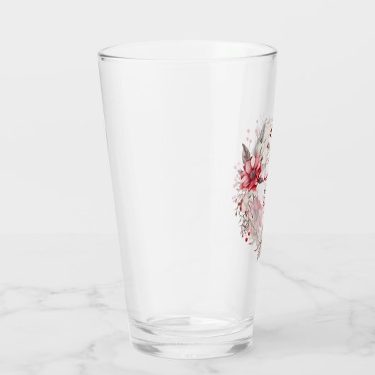 Verre Notre premier mariage de Noël (Droite)