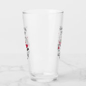 Verre Notre Première Fille de Fête des pères Drôle Bravo (Gauche)