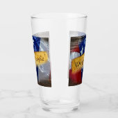 Verre Nous Le Peuple Drapeau Américain (Gauche)