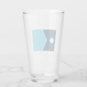 Verre Nouveau drapeau de l'État du Minnesota (Dos)