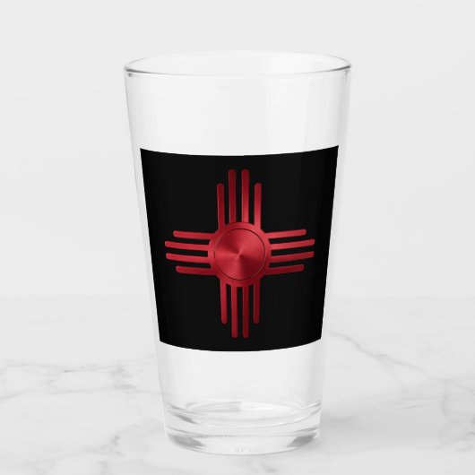 Verre Nouveau Mexique Rouge (Devant)
