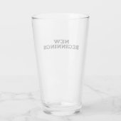 Verre Nouveaux débuts (Dos)