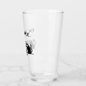 Verre Nouveaux gens drôle Meowny Chats Noirs (Gauche)