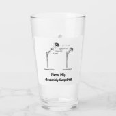 Verre Nouvelle hanche - Assemblage requis (Dos)