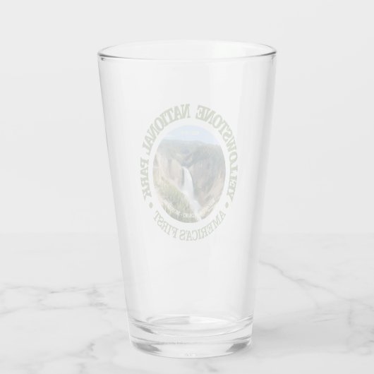 Verre NP de Yellowstone (chutes) (Dos)