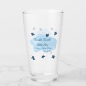 Verre Nuages bleus scintillant Twinkle Little Star bébé  (Dos)