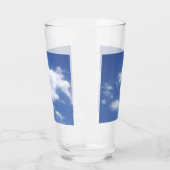 Verre nuages dans un ciel bleu (Gauche)