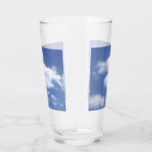 Verre nuages dans un ciel bleu (Droite)